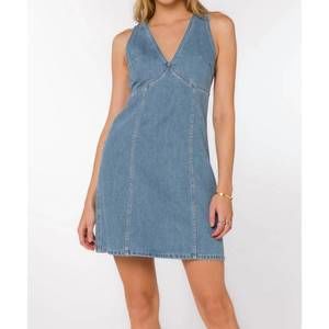 NEW VELVET HEART scorpio mini dress in vintage havana